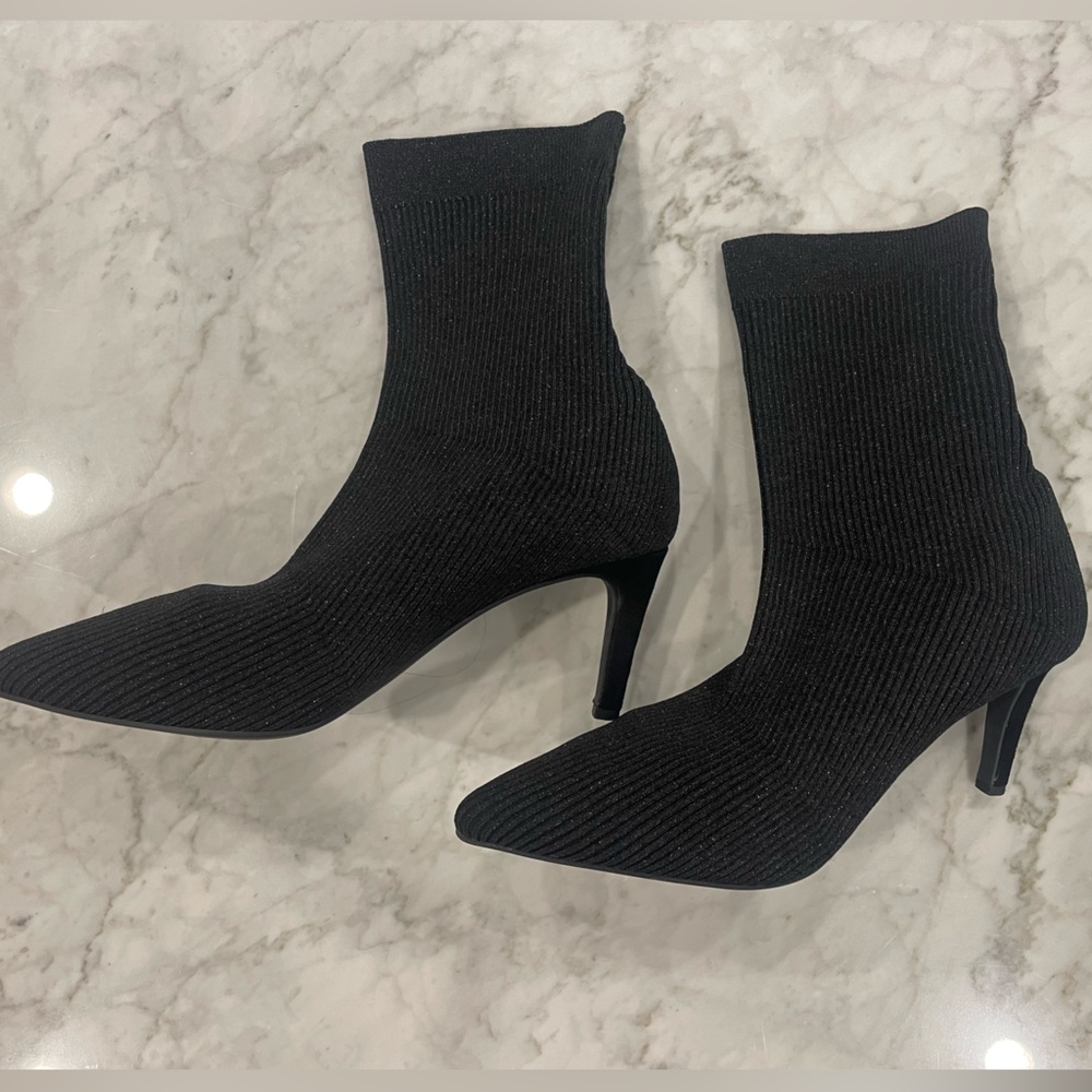 Vince Camaro Glitzy Knit Boot